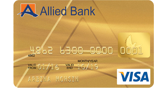 Allied Bank Visa Gold Credit Card