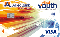 Allied Bank Youth VISA DebitCard