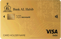 Bank Al Habib AL Habib Digital Visa Gold Debit Card
