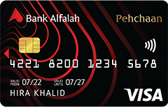 Bank Alfalah Bank Alfalah Pehchaan Visa Debit Card