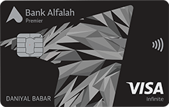 Bank Alfalah Bank Alfalah Premier Visa Infinite Credit Card