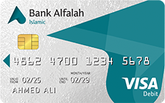 Bank Alfalah Bank Alfalah Visa Islamic Classic Debit Card