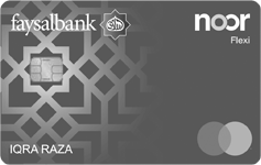Faysal Bank Faysal Islami Noor Flexi Card