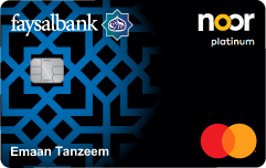 Faysal Bank Faysal Islami Noor Platinum Card