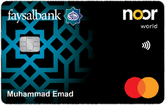 Faysal Bank Faysal Islami Noor World Card