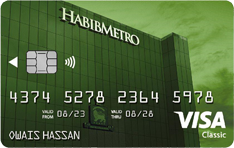 Habib Metro Bank Visa Classic Debit Card