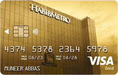 Habib Metro Bank Visa Gold Debit Card