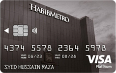 Habib Metro Bank Visa Platinum Debit Card