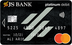 JS Bank Mastercard Platinum Debit Card