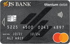 JS Bank Mastercard Titanium Debit Card