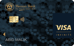 Meezan Bank Visa Infinite Debit Card