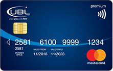 UBL UBL Mastercard Premium Debit Card