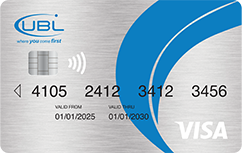 UBL UBL Visa Classic Credit Card
