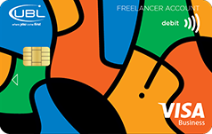 UBL UBL Visa Freelancer Debit Card