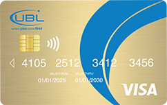 UBL UBL Visa Gold Credit Card