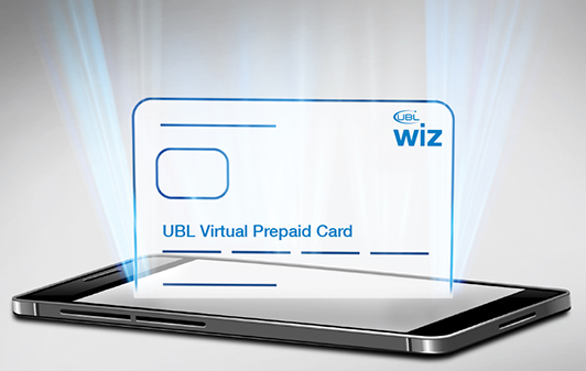 UBL UBL Mastercard WIZ Virtual Prepaid Card